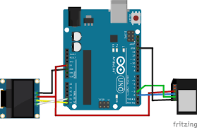 Fingerprint Sensor Module With Arduino Schematic Diagram Random Nerd Tutorials Arduino Fingerprint Id Arduino Projects