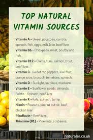 Top Natural Vitamin Sources Liste Der Besten Lebensmittel Um Vitamin Wie Vit New Ideas Vitamin A Foods Natural Multivitamin Vitamin B Foods