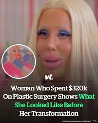 She's undergone an extreme human Barbie makeover.