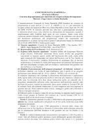 comune di santa marinella - professione Architetto