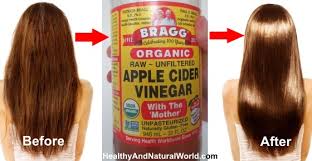Apple cider vinegar contains minerals, amino acids, and fatty acids that remove buildup from hair without the use of harsh surfactants. Why You Should Wash Your Hair With Apple Cider Vinegar
