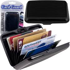 View our latest valuations here. Trademark Aluminum Credit Card Wallet Rfid Blocking Case Black Walmart Com Walmart Com