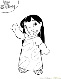 Lilo & stitch coloring pages. Lilo Stitch Coloring Page 10 Coloring Page For Kids Free Lilo Stitch Printable Coloring Pages Online For Kids Coloringpages101 Com Coloring Pages For Kids
