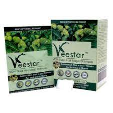 Veestar Ayurvedic Black Hair Color Shampoo Pouch Rs 20 Pouch Id 11611154162