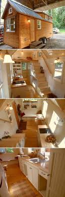 This Customized 22 Ynez Tiny House Features Tansu Storage Stairs With Maple Treads Bamboo Flooring Rumah Indah Arsitektur Rumah Rumah Balok Kayu