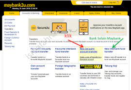 Cara transfer online duit dari maybank2u ke cimb 2018. Cara Transfer Duit Maybank2u Ke Maybank