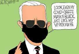 The new joe biden brutally summed up by 3 cartoons. Biden Mask Has Dual Function Darcy Cartoon Cleveland Com