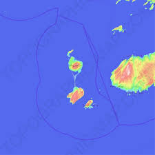 Saint pierre and miquelon are a small group of islands in the north atlantic ocean, south of newfoundland and labrador. Topografische Karte Saint Pierre Et Miquelon Hohe Relief