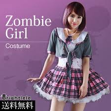 Brightlele コスチューム ゾンビ コスプレ セーラー服 制服 ハロウィン コスプレ衣装 悪魔 吸血鬼 仮装 学生服 kz0010pi :  ウィッグ・エクステ Brightlele - 通販 - Yahoo!ショッピング