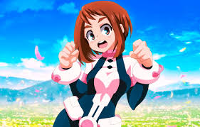 She doesn't have the genius iq of momo yaoyorozu or the dancer's grace of. 17 Ochako Uraraka Wallpapers On Wallpapersafari