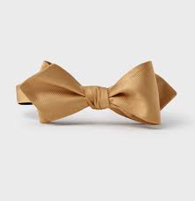 Gold Silk Diamond Bow Tie The Black Tux