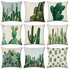 If you use this crochet cactus pillow pattern i'd love to see your finished work! 18 Polyester Summer Cactus Sofa Car Pillow Case Plant Cushion Cover Home Decor Decorative Pillow Cases Linen Pillow Cases Linen Throw Pillow