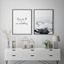 Printable Mountain Wall Art Modern Wall Art Set Modern Etsy Modern Wall Decor Wall Decor Bedroom Modern Wall