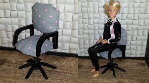 How To Make A Doll Office Chair Barbie House Furniture Office Chair Dollhouse Office
