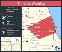 Weather radar map shows the location of precipitation, its type (rain, snow, and ice) and its recent movement to help you plan your day. Tornado Warning For East Cook County Effective Until 12 15 Pm Cardinal News