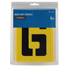 Westcott's lettercraft plastic lettering stencils are exactly what you are . Everbilt 6 In Combo Stencils Letters And House Numbers 31155