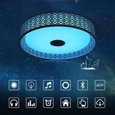 China 36w Dimmable 19 5 Inch Led Music Ceiling Lights From Cnc45 Manufacturer Somon Technology Co Ltd Led Ceiling Lights Zigbee