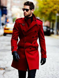 Red Jacket Moda Ropa Hombre Estilo De Ropa Hombre Moda Hombre