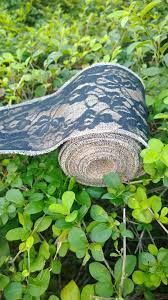 5 Burlap Lace Ribbon Black 5 Yds 5 Lace Burlap Lace Colored Burlap Lace Ribbon