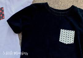Maybe you would like to learn more about one of these? 5 Little Monsters Contrast Faux Pocket T Shirts