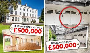 Within weeks he found himself tackling the greatest challenge to face any chancellor since the second world war: On Sale For 500 000 A 28 Bedroom Mansion In Devon Or A Garage In London Uk News Express Co Uk