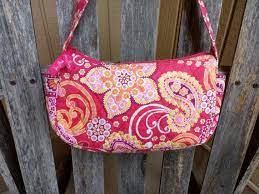 #8305933 this colorful vera bradley™ scarf is the perfect addition to any fashionista's wardrobe! Vintage Vera Bradley Handbag Pink Paisley Floral Top Handle Etsy