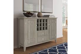 Only made more perfect by the addition of a wine rack. Bedford Sideboard Buffet And Wine Rack Ashley Furniture Homestore