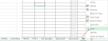 Hướng dẫn cách ẩn giấu nội dung trong Excel mà không làm mất giá trị