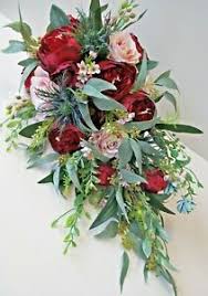 For more information, contact count. Australian Native Flower Rustic Bridal Bouquet Gum Peony Roses Berry Flowers Ebay