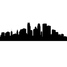 Nicknamed the city of lakes, minneapolis began as a minneapolis skyline wall art features a city with much to offer. Minneapolis Minnesota Skyline Decals Wall Decor Minneapolis Minnesota Cityscape