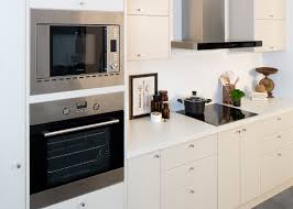 A neat, trim solution, the wall oven cabinet can be configured to accommodate a single or double oven. Appliance Cabinet Options Kaboodle Kitchen
