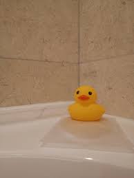 This photo of charles barkley, on the other hand, is legit. My Hotel Room Has A Rubber Duck Next To The Bathtub Rubberducks