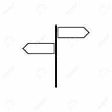 Blank Road Signs Icon In Simple Style On A White Background Royalty Free Svg Cliparts Vectors And Stock Illustration Image 56725012
