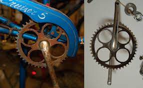 How To Restore Your Old Bicycle Part 2 Rust Bath Results I Wanted To Give An Update On The Parts Restoration P Bike Restoration Bicycle Part Bicycle Paint Job