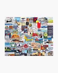 It's always the small pieces that make the big picture! White Mountain Puzzles I Love Cape Cod Jigsaw Puzzle 1 000 Pc The Paper Store
