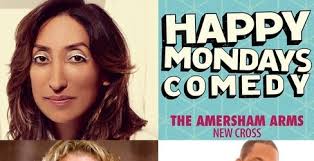 Collywobblers Comedy at The Railway Streatham : Shazia Mirza, Nathan  Cassidy , Currer Ball , Cheekyita , Dan Hoy , Jo Ostrowska & MC Sion James 