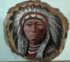 For Native American Month: "Sitting Bull" Acrylic 18x24