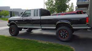 1989 F250 Xlt Lariat 4 Inch Lift 35 Ridge Runners 17x10 Fuel Hostage Wheels 65k Miles Ford Obs F250 Monster Trucks