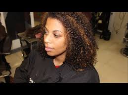 Hottest new highlights for long black hair. Salon Work Full Head Of Highlights On Natural Hair Youtube