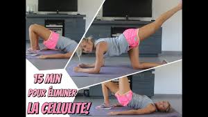 Sport efficace pour lutter la cellulite. Sport N 3 15min Pour Bruler La Cellulite Youtube