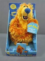 Mattel Bear In The Big Blue House Big Blue House Fluffy Stuffed Animals Animated Plush