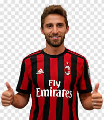 Milan dream league soccer coppa italia kit juventus f.c., football, emblem, trademark png. Fabio Borini A C Milan Sunderland A F C Football Player Forward Sportswear Transparent Png