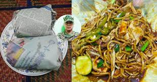 Mie goreng or mi goreng; Resipi Mee Goreng Basah Nostalgia Bungkuih Siap Dengan Paper Mingguan Wanita