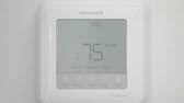 To enter the password, press or to change the first digit of the number. How To Lock And Unlock Your Honeywell T6 Proseries Thermostat Youtube