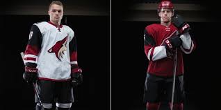 Adidas arizona coyotes mens black/purple hockey fights cancer authentic practice jersey. A Look At The Arizona Coyotes New Uniforms Arizona Sports