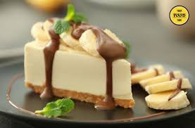 Creamy Cold Banana Cake Torta Fredda Alle Banane Simple Italian Dessert Baking Recipes Banana Cheesecake Food