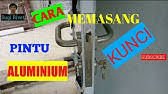 Kelebihan kekurangan dan pilihan jenis pintu aluminium sumber nikifour.co.id. Produk Di Tukul Material Digunakan Dalam Membuat Pintu Bilik Air Aluminium Youtube