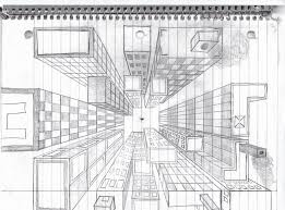 Lesson And Video On One Point Lots Of Great Perspective Lessons On This Site Perspective Art Perspective Lessons Art Lesson Plans