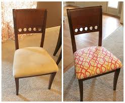 How To Recover A Dining Room Chair Tessie Fay Fabric Dining Room Chairs Fabric Dining Room Reupholster Dining Room Chairs