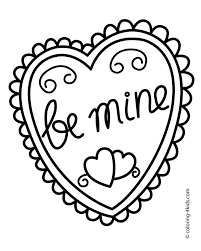 Valentine S Day Heart Coloring Pages For Kids Printable Free Heart Coloring Pages Valentines Day Coloring Page Printable Valentines Coloring Pages